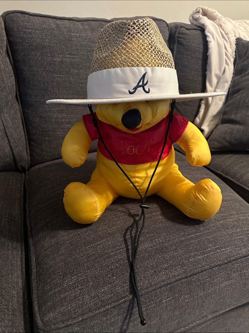 Atlanta Braves Straw Hat - Picture 2 of 5